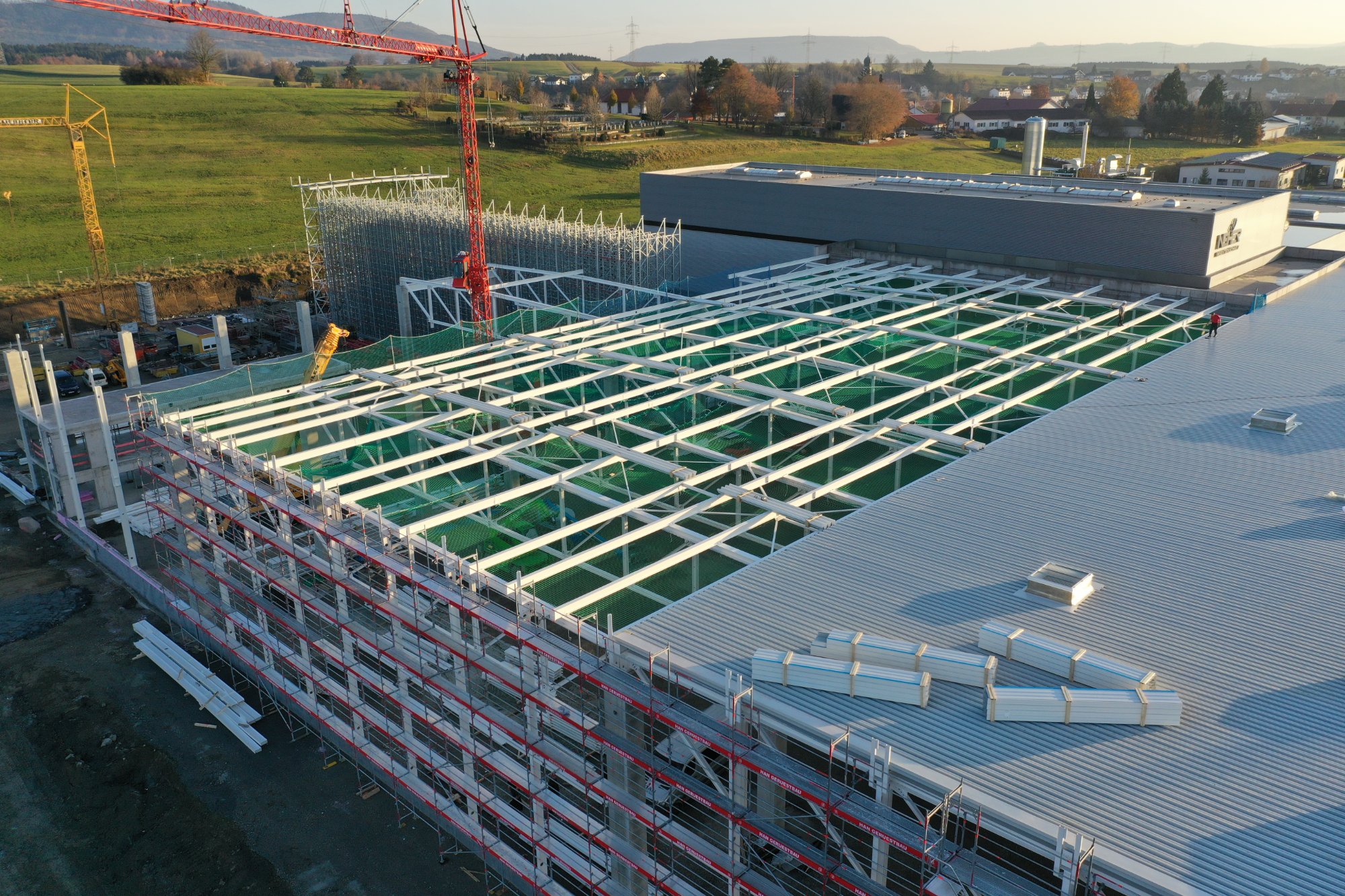 Industrie Stahlbau – Gerüstkonstruktion