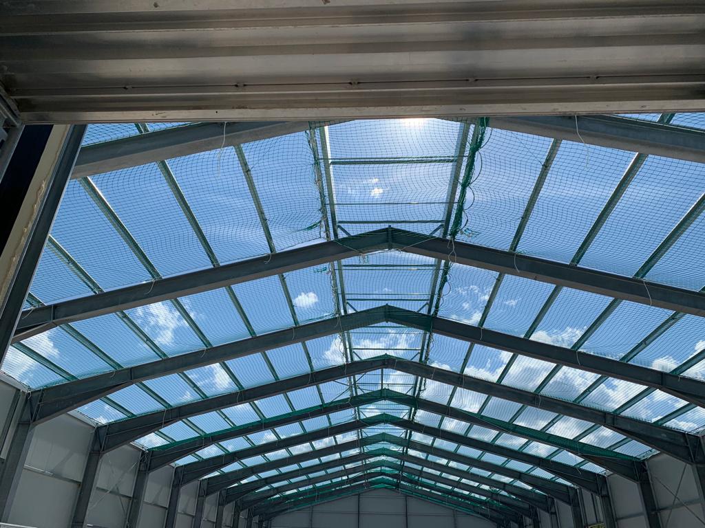 Auffanggerüst Innendach